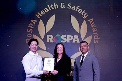 Malaysia Sarawak Project – RoSPA Health and Safety Award